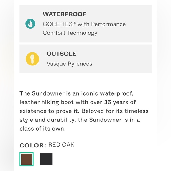 NEW Size 8 Men’s Sundowner GTX Waterproof Hiking Boot - Picture 13 of 14